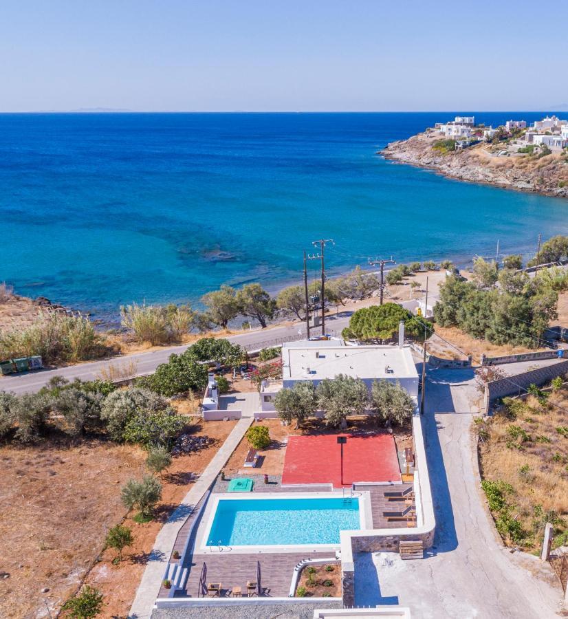 Flora'S Beach And Pool Villa In Syros Liaropá Exterior foto
